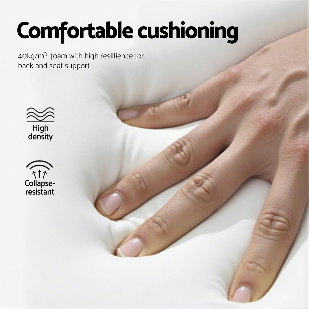 Dining Chairs Set of 4 Velvet Channel Tufted Yellow