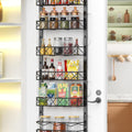 6 Tier Adjustable Baskets Over Door Pantry Organiser for Home Kitchen