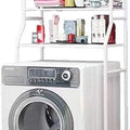 3-Tier Over Washing Machine Storage Rack for Laundry Room or Kitchen