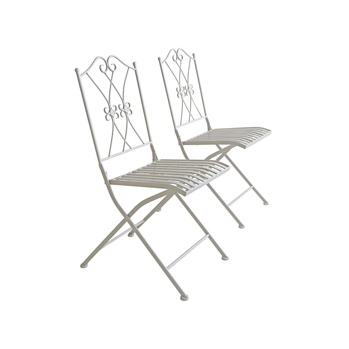 Oliveira 3-Piece Outdoor Dining Set - White