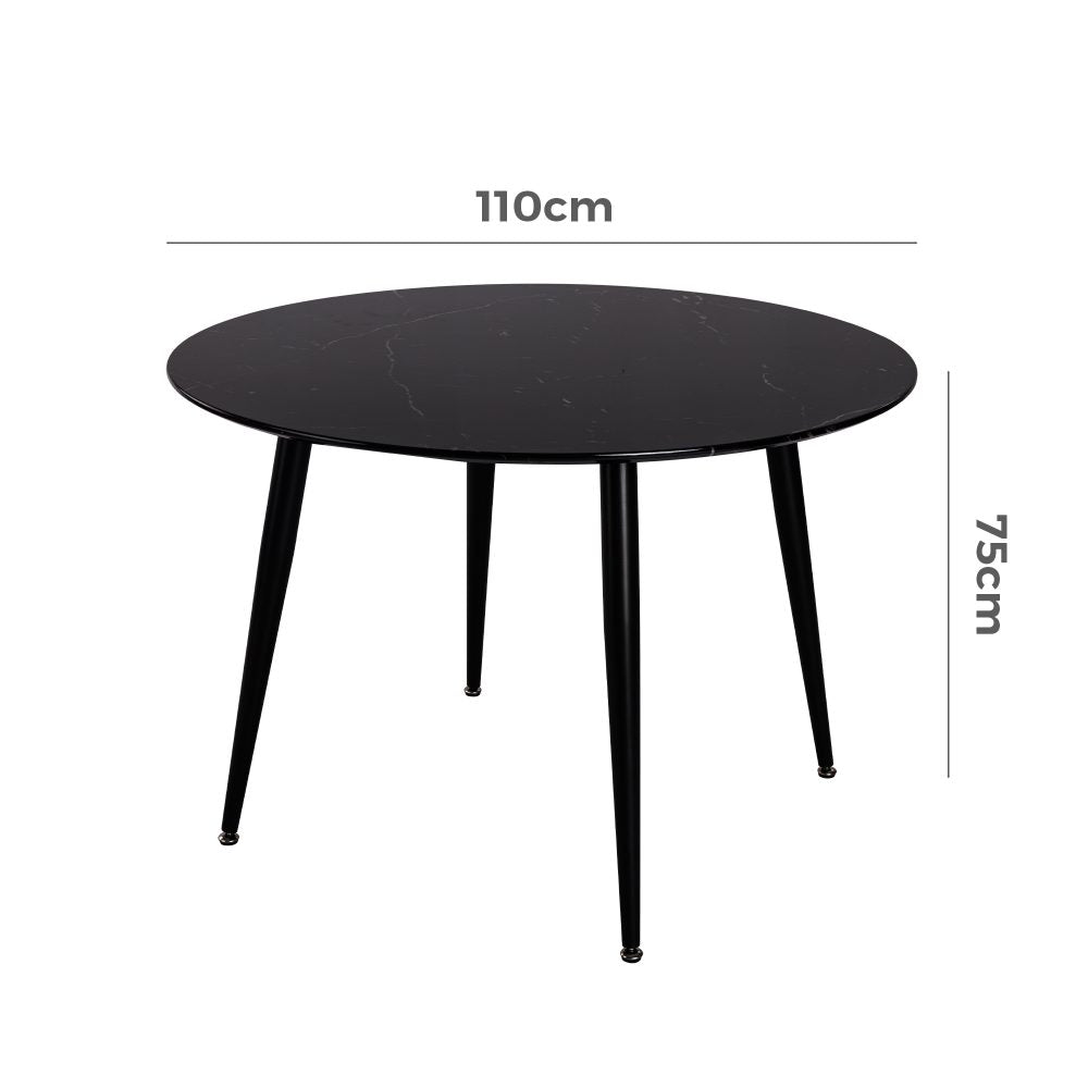 Genevieve Dining Table - Black