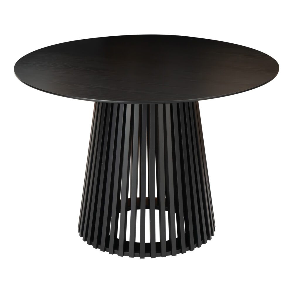 Palmer Sleek Silhouette Dining Table - Black