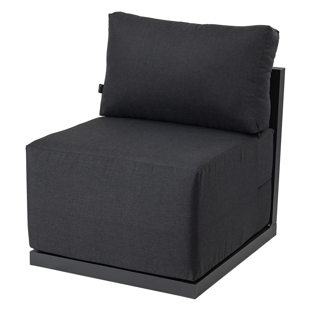 Alfresco 5-Seater Deep-Seated Patio Set - Charcoal Grey