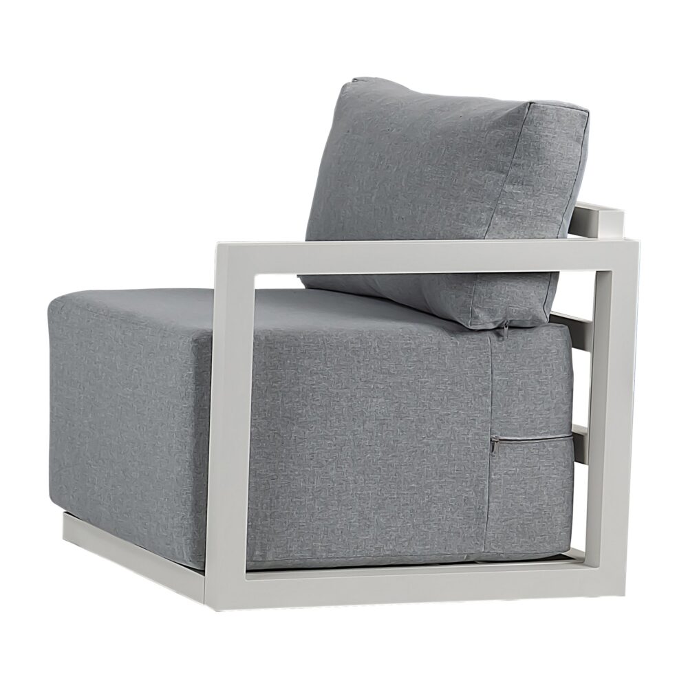Alfresco 5-Seater Deep-Seated Patio Set - Charcoal Grey