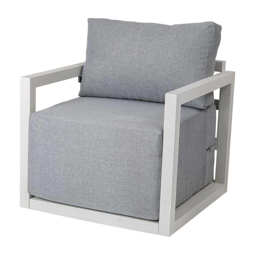 Alfresco 7-Seat Garden Lounge Set - Charcoal Grey