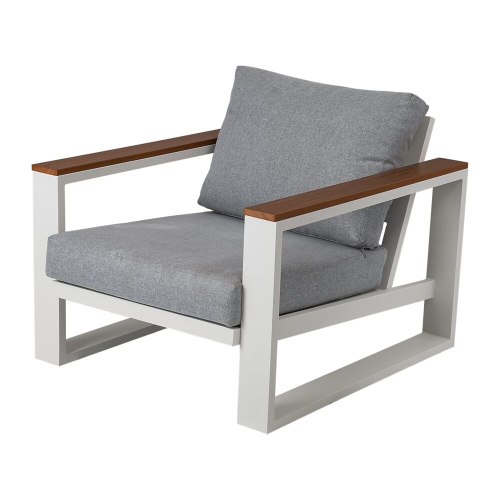 5 Seater Grandeur Lounge Suite - White