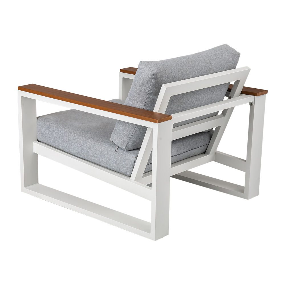 5 Seater Grandeur Lounge Suite - White
