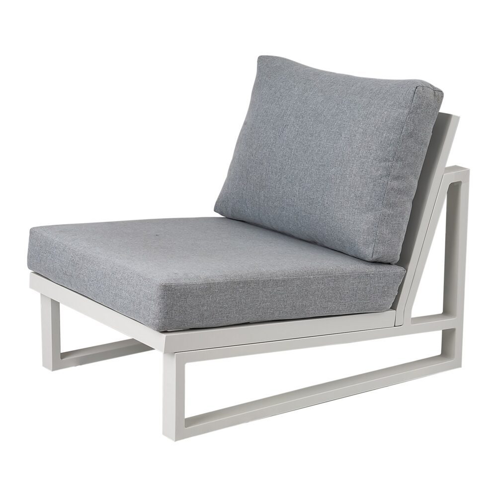 5 Seater Grandeur Lounge Suite - White