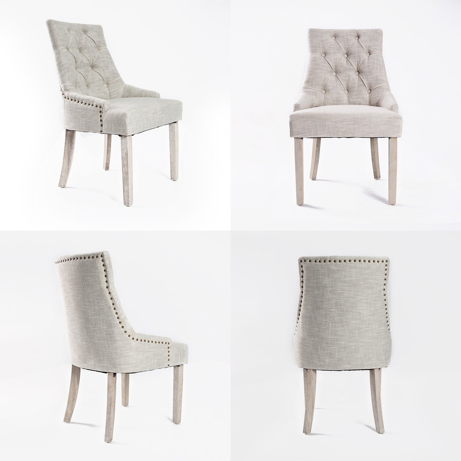 Lisette Amour French Provincial Dining Chair - Cream