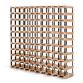 Timber Wine Rack Storage Cellar Organiser 110 Bottle