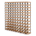 Timber Wine Rack Storage Cellar Organiser 120 Bottle