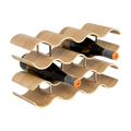 Wooden Wave Wine Rack/Creative Home Grape Wine Holder Shelf Cabinet/Bottle Rack