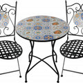 Zen Enclave 3pc Outdoor Table & Chairs Setting