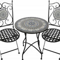 Santorini Charm 3pc Outdoor Table & Chairs Setting