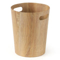 bulk 6 Woodgrain Look Round Storage Bin 30cm