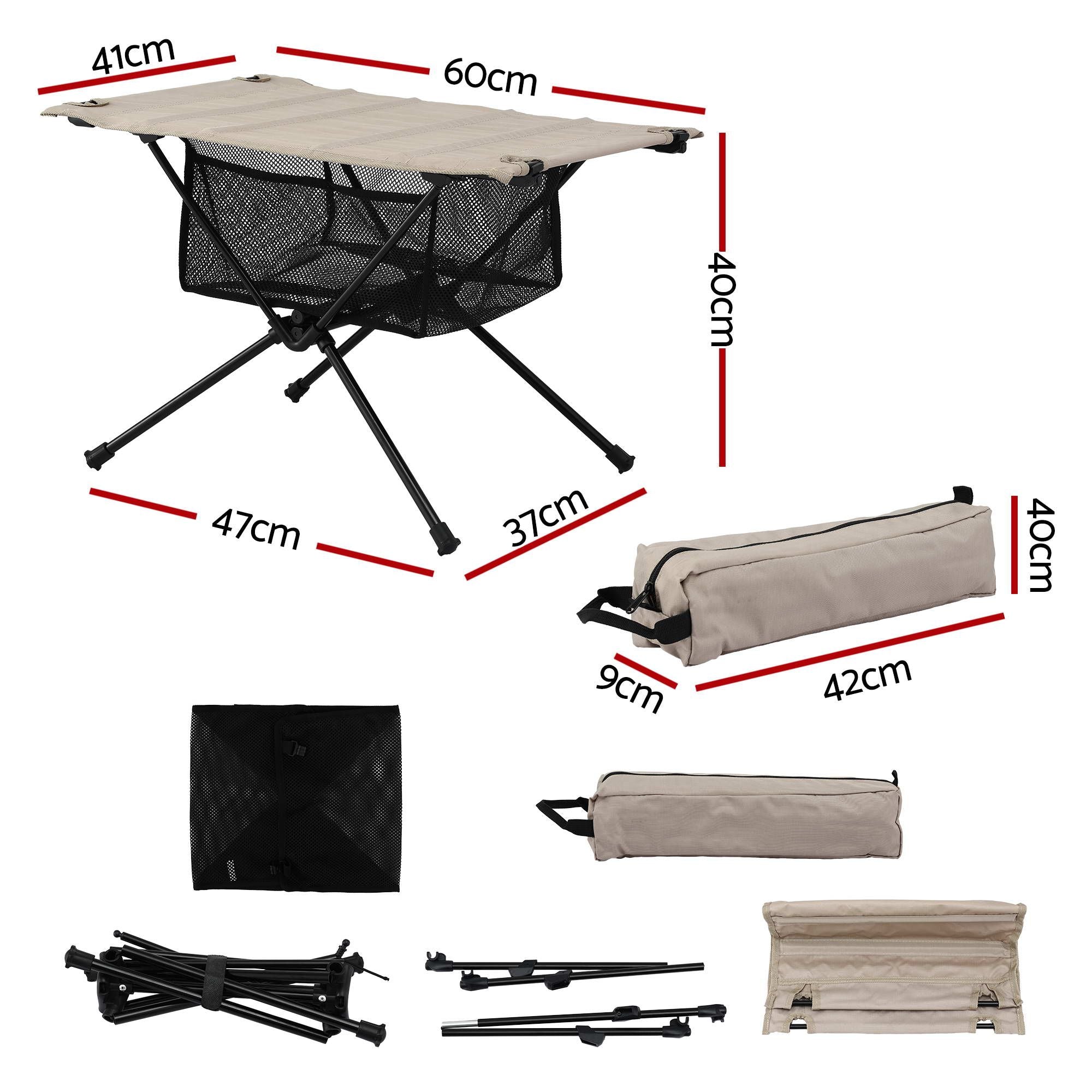 Folding Camping Table Portable Picnic Desk Camp Furniture