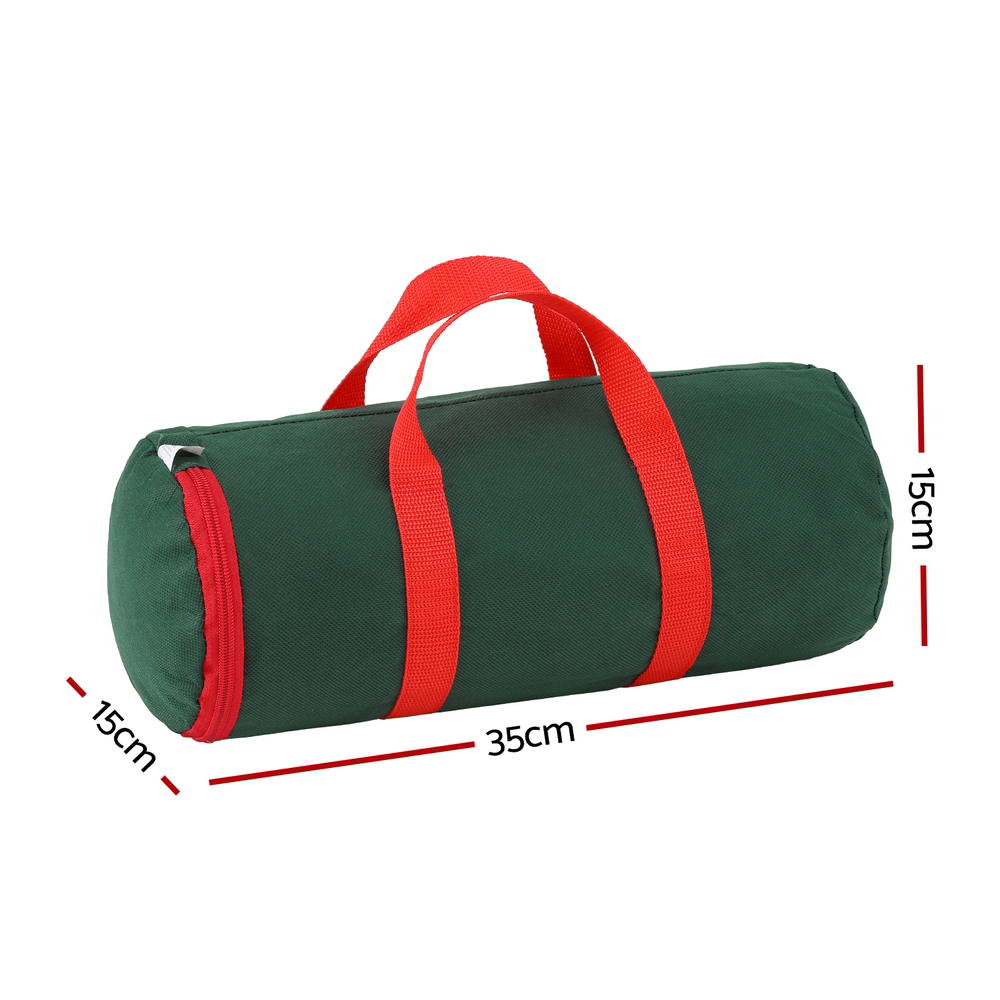 Christmas Baubles Storage Bag Xmas Ornaments Bag Container Green