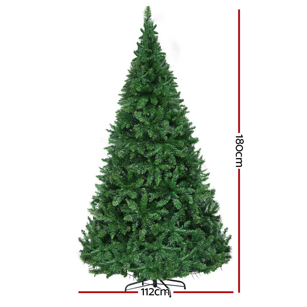 6FT / 1.8M Warm White LED Christmas Tree – 874 Tips