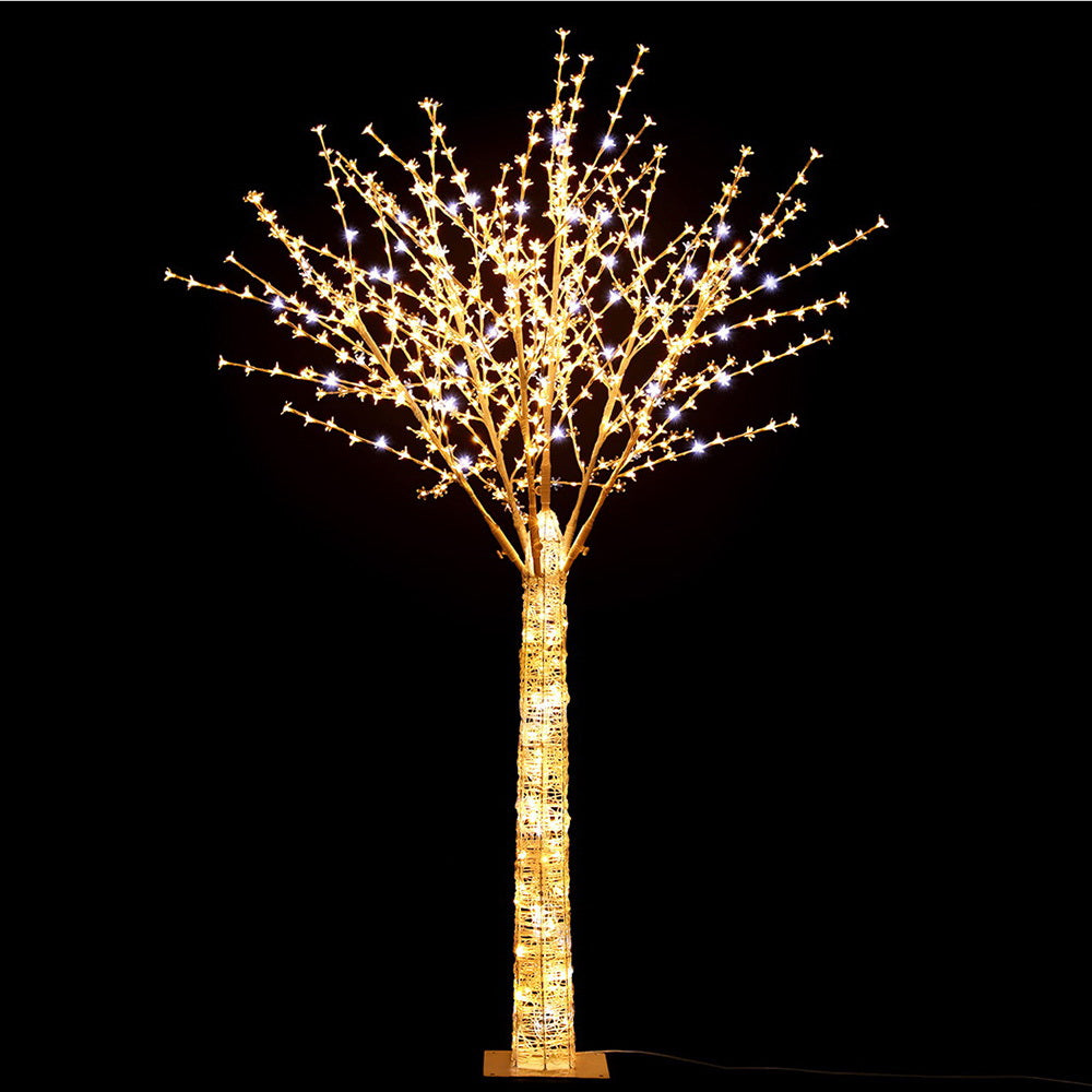 LED Christmas Tree 2.1M 780 LED Lights Cherry Blossom Trees Xmas Decor