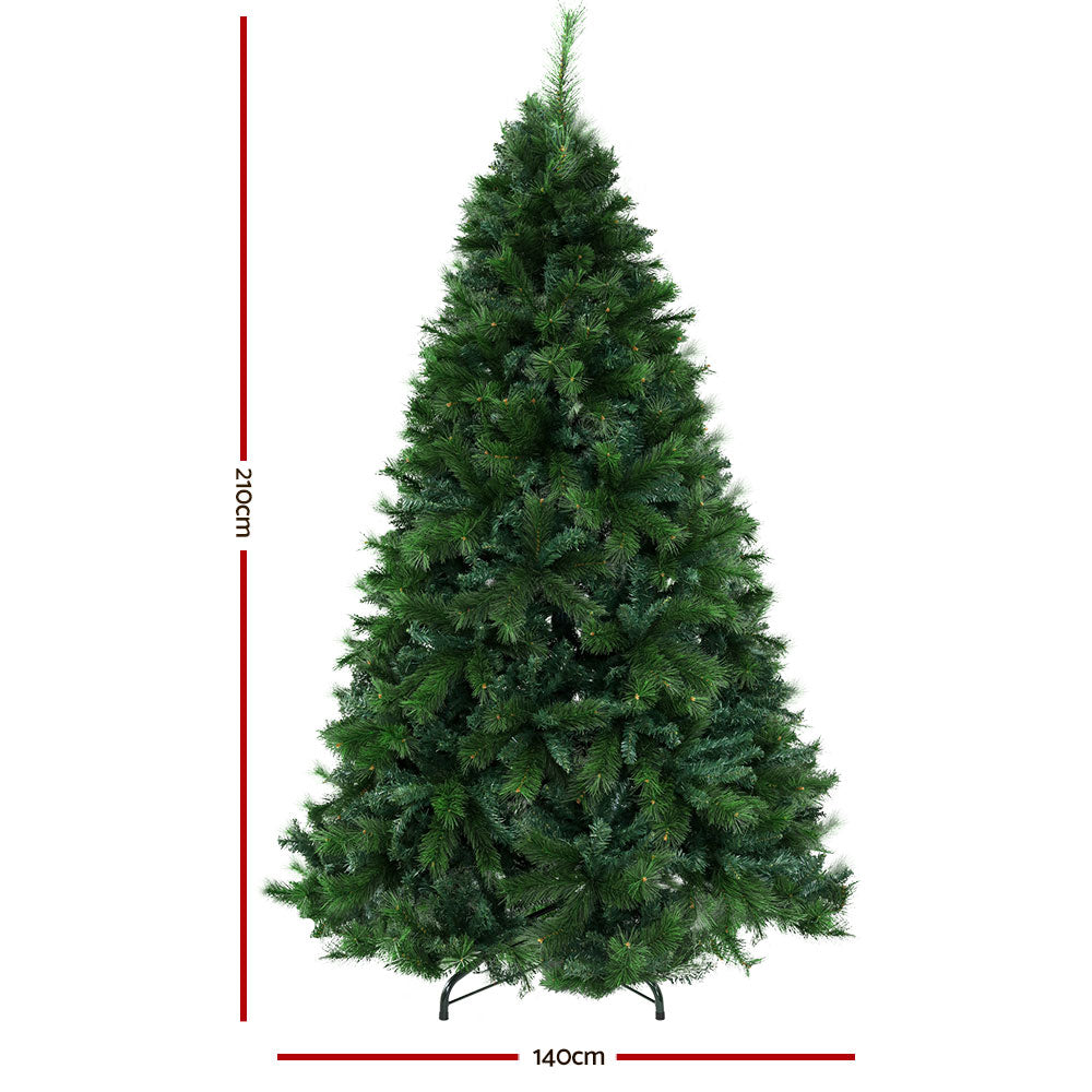 7FT / 2.1M Pine Needle Christmas Tree with 1584 Tips