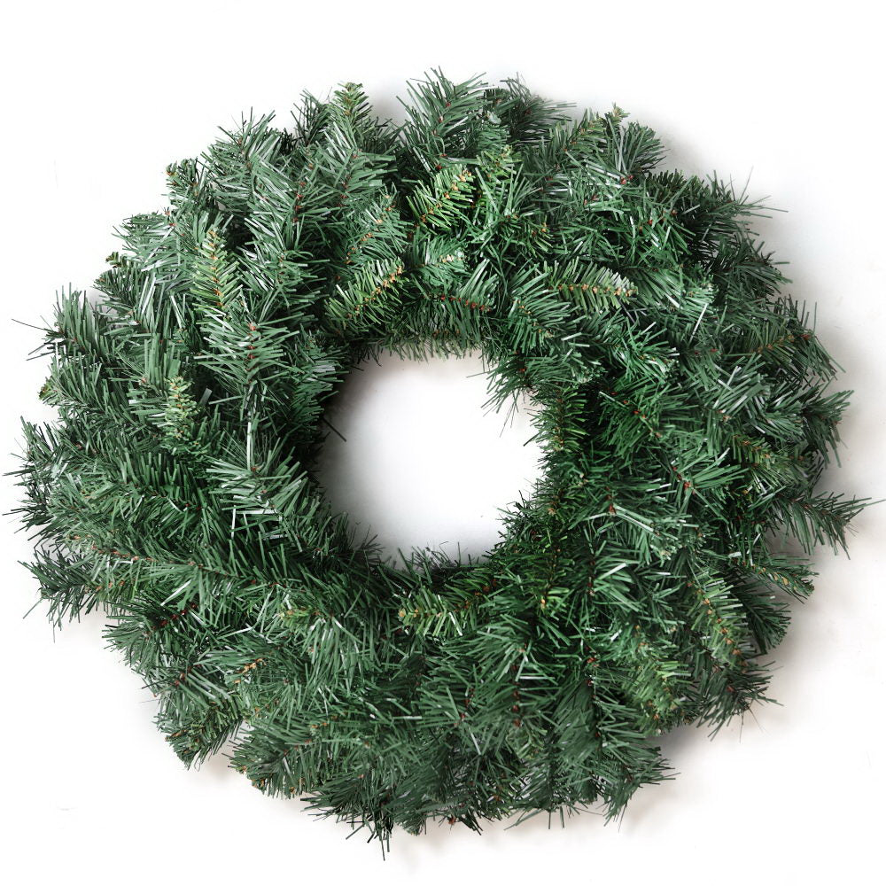 60cm Christmas Wreath Garland – Festive Holiday Décor