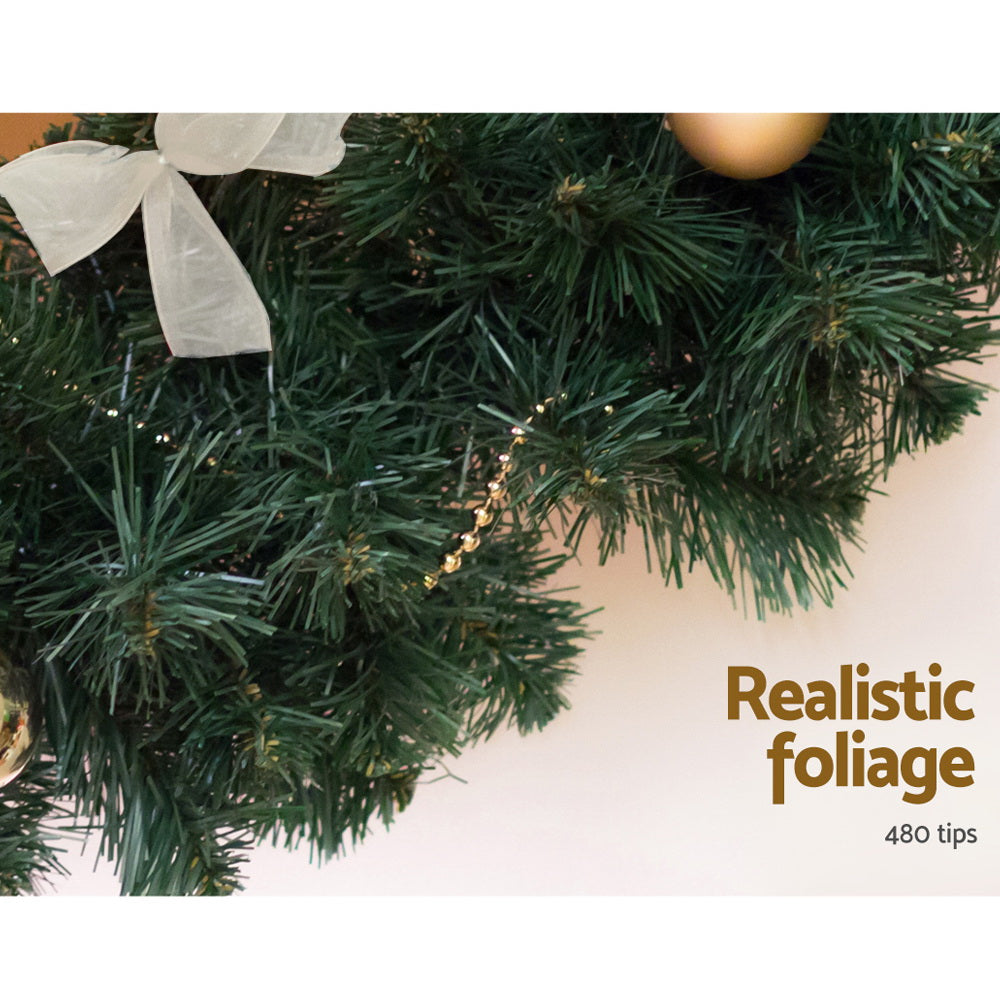 2.1m Green Christmas Garland – Ideal for Festive Party Décor