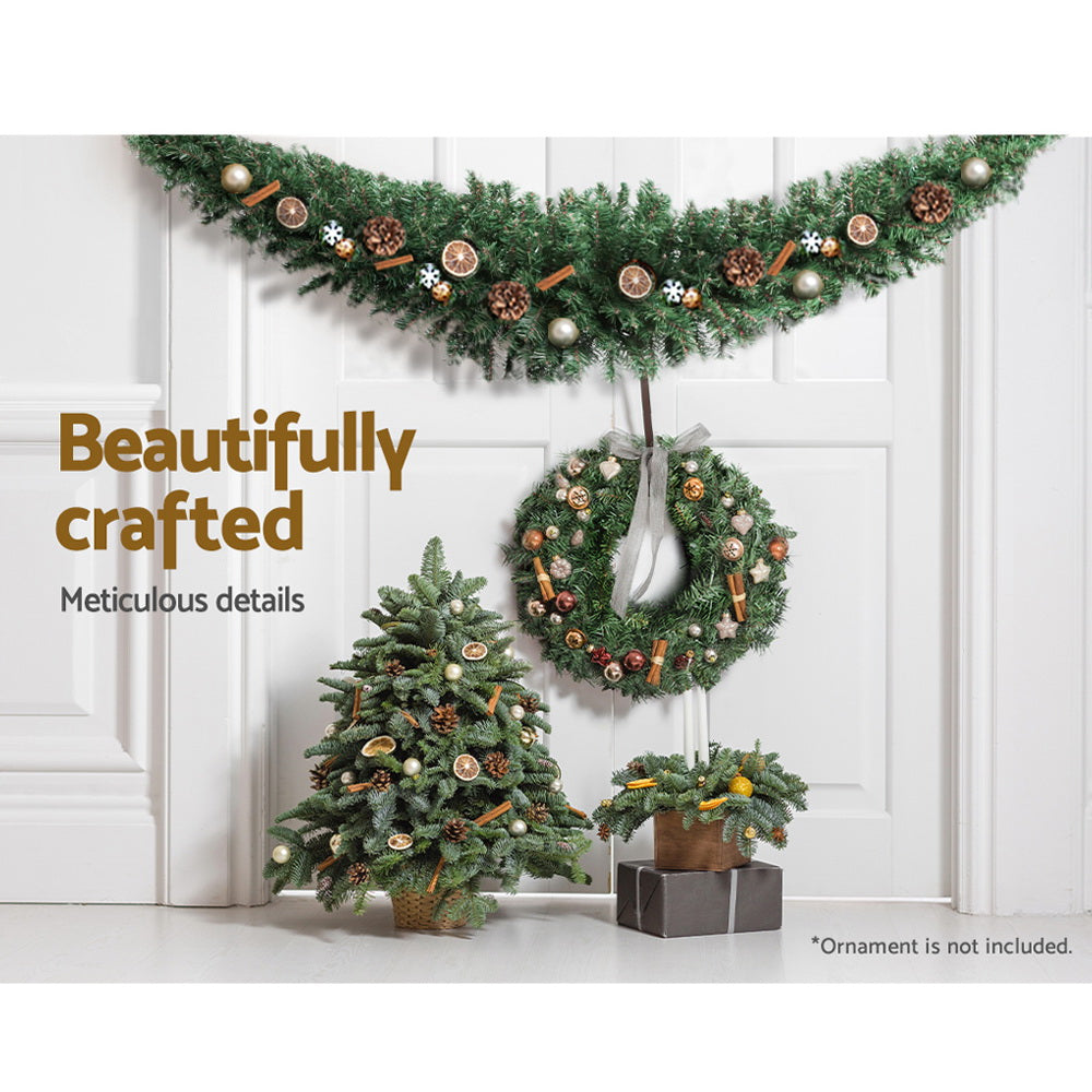 2.1m Green Christmas Garland – Ideal for Festive Party Décor