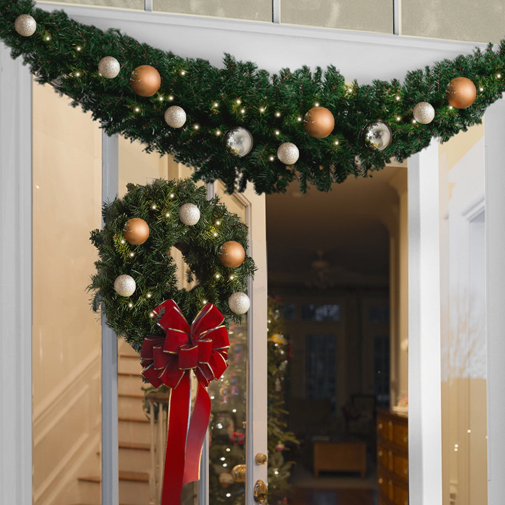 2.1m Green Christmas Garland – Ideal for Festive Party Décor