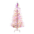 6FT / 1.8M Christmas Tree – Sparse White – 622 Tips – Pre-lit 200 Multi-Colour LED Lights