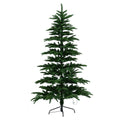 7FT / 2.1M Christmas Tree – Sparse Green – 860 Tips – Pre-lit 400 Warm White LED Lights