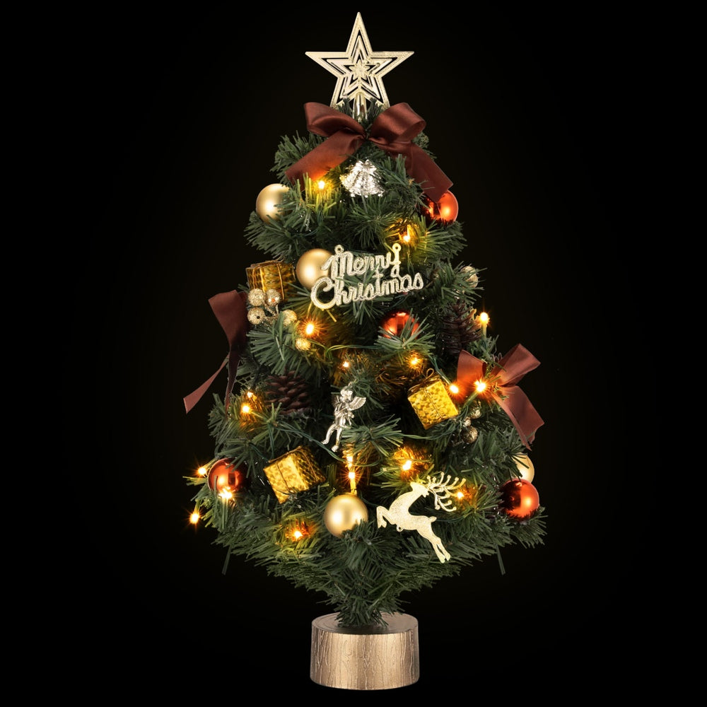 60CM Tabletop LED Christmas Tree – Perfect Mini Xmas Tree Decoration