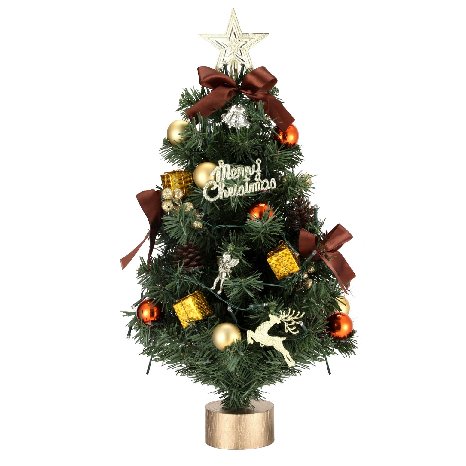 60CM Tabletop LED Christmas Tree – Perfect Mini Xmas Tree Decoration