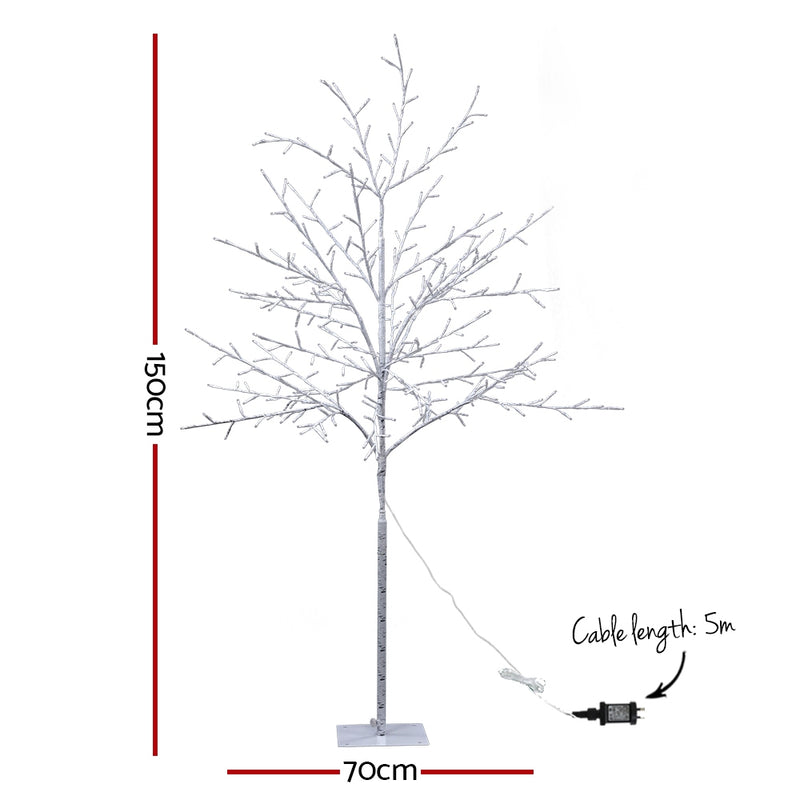 Christmas Tree 1.5M 304 LED Lights Xmas Tree Decor Warm White