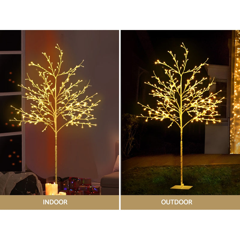 Christmas Tree 1.5M 304 LED Lights Xmas Tree Decor Warm White