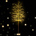 7FT / 2.1M LED Twig Christmas Tree with 480 Warm White Lights – Festive Indoor/Outdoor Xmas Decoration