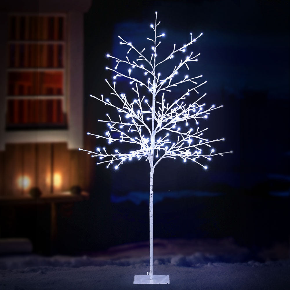 Solar Christmas Tree 1.5M Twigs 304 LED Lights Xmas Tree