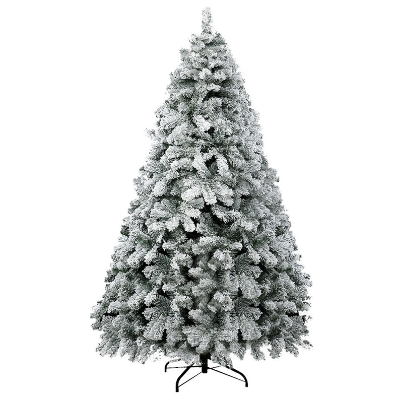 Christmas Tree 2.1m Snow Flocked Xmas Tree Decorations 859 Tips