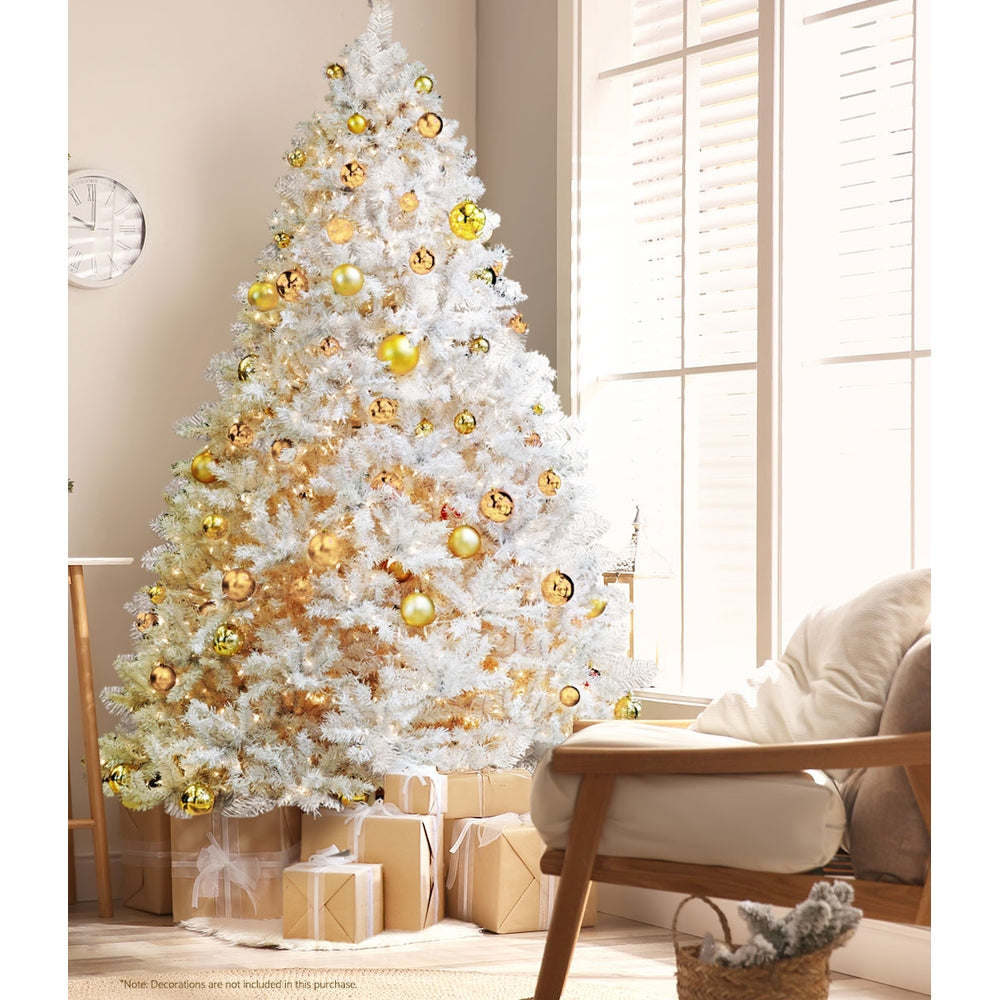 7FT / 2.1M Artificial Christmas Tree with 1000 White Tips