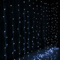 6X3M Christmas Lights Curtain Light Cool White 600 LED