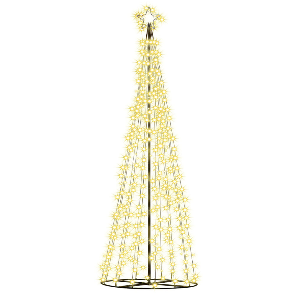 Solar Christmas Tree 3.6M Xmas Tree Decorations 8 Light Modes