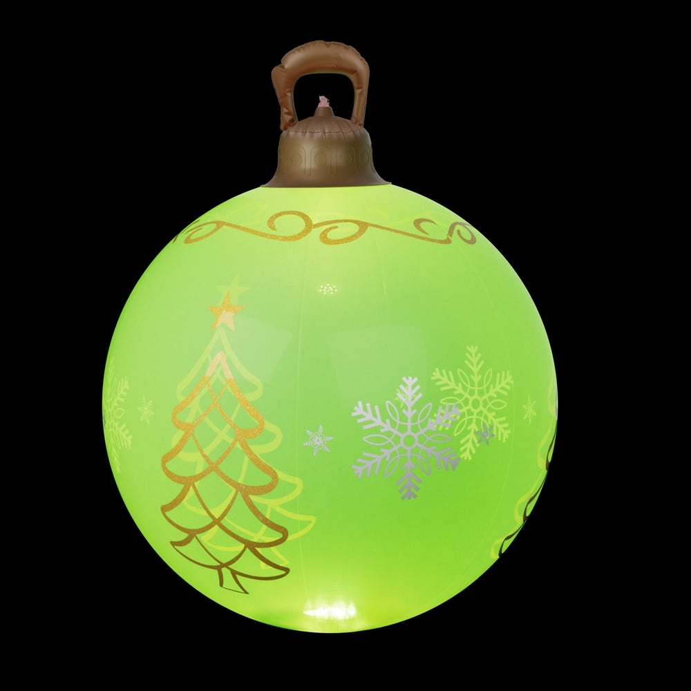 Christmas Inflatable Ball 60cm Led Illuminated Xmas Decoration