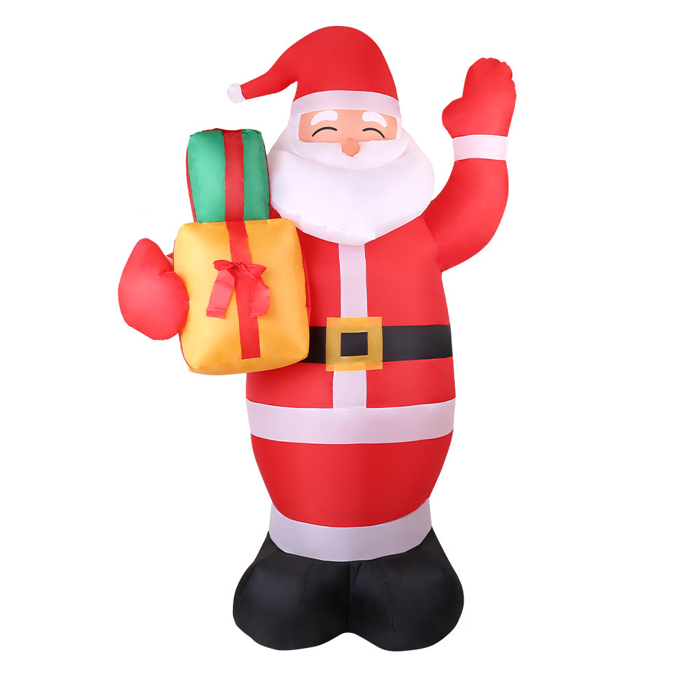 Christmas Inflatable Santa 2.4M Illuminated Decorations