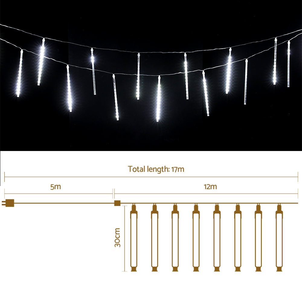 12M Christmas Lights Shower Light 960 LED Falling Metor