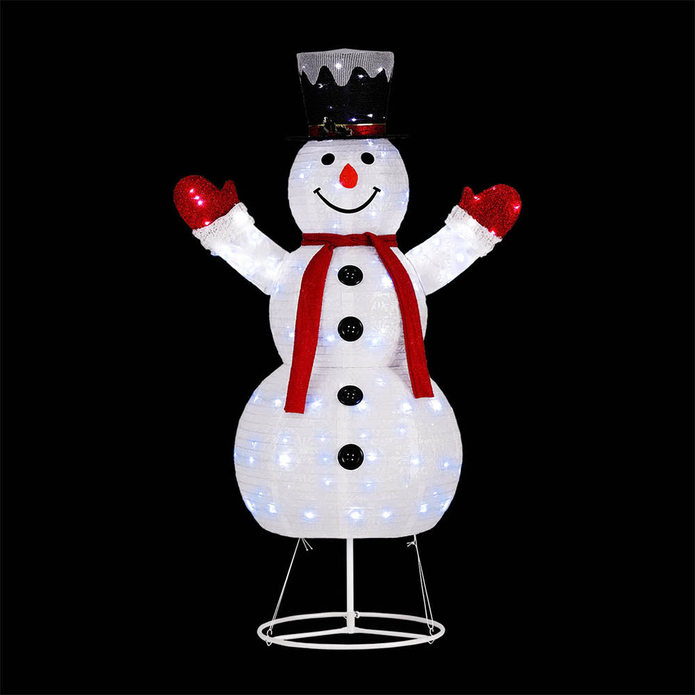 Christmas Lights 200 LED 175cm Fairy Light Snowman Decorations