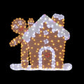 Christmas Lights Gingerbread Motif 330 LED Fairy Light Decoration