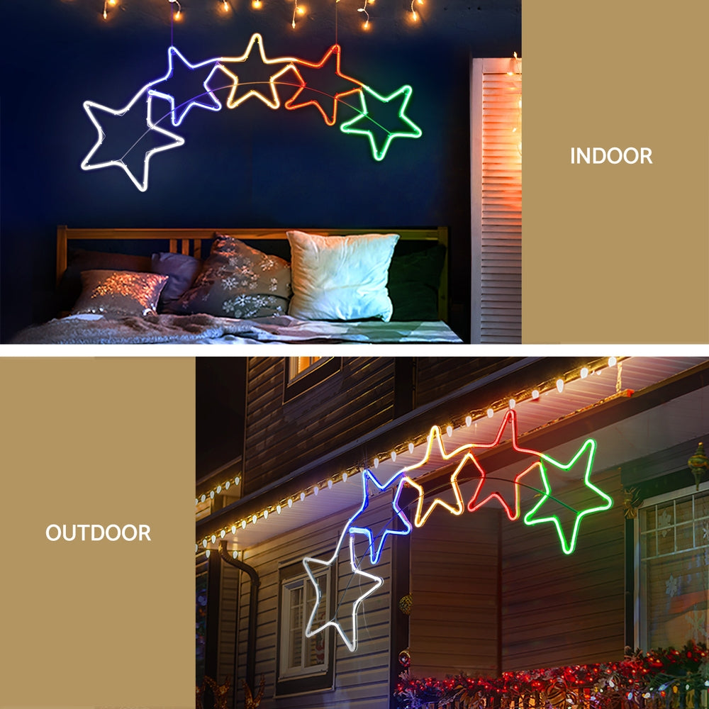 Christmas Lights 125cm Motif 560 LED Rope Light Outdoor Decoration