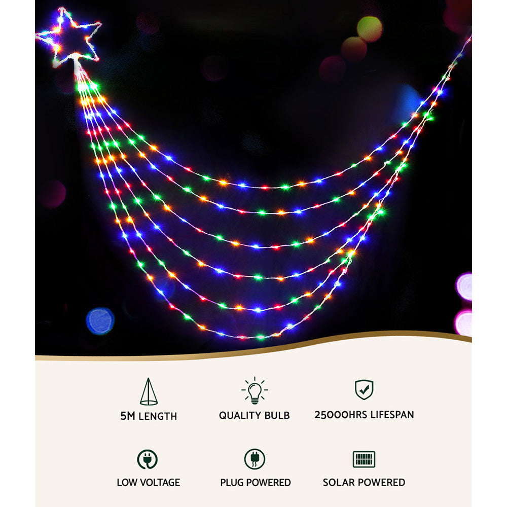 5M Solar Christmas Lights String Light 320 LED