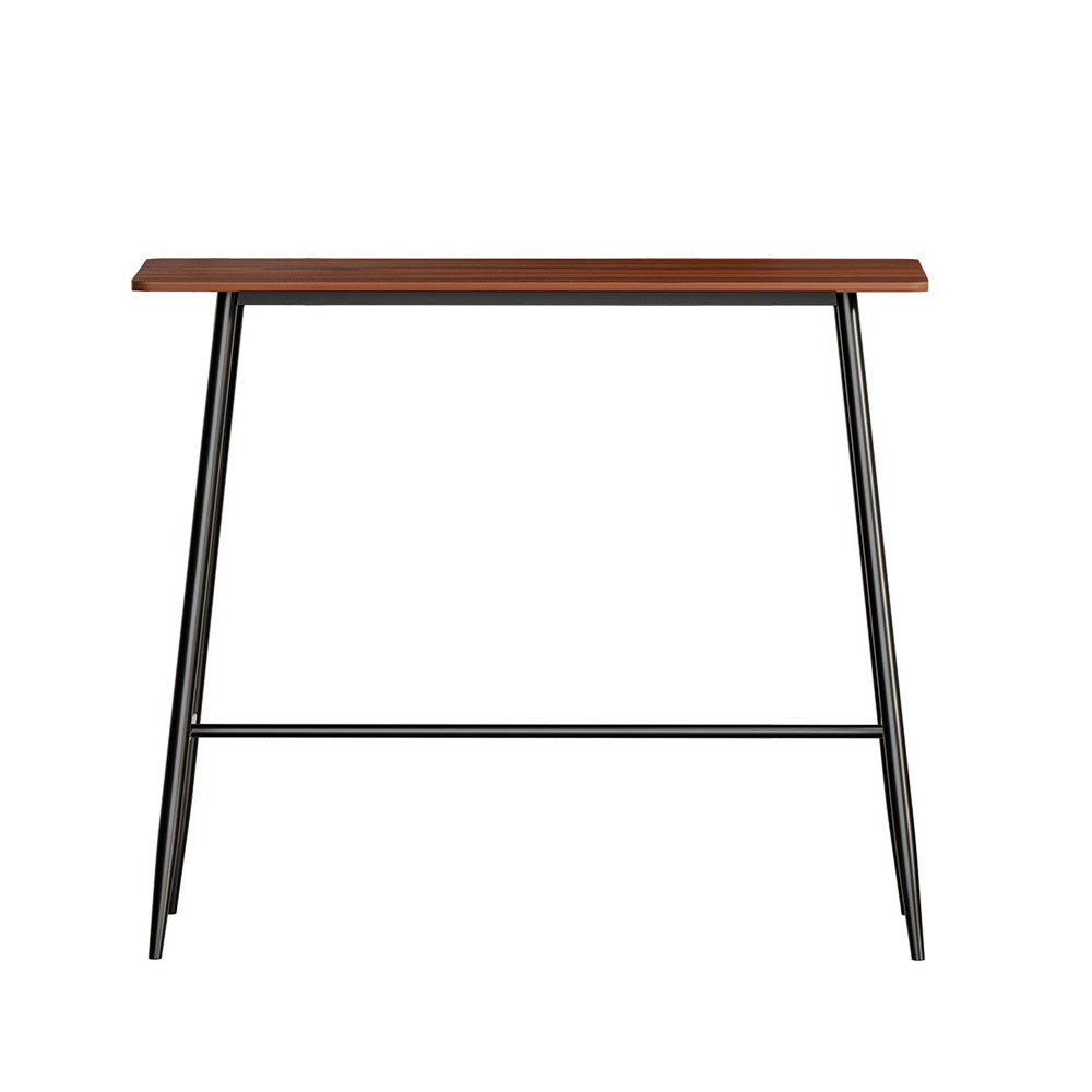 Bar Table Industrial Dining Desk High Wood Kitchen Shelf Wooden Cafe Pub