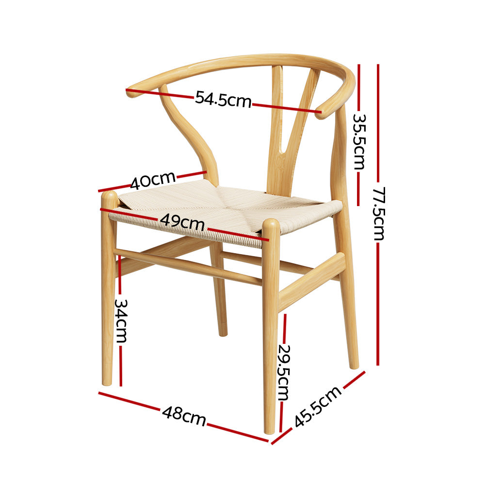 Wishbone Style Dining Chair