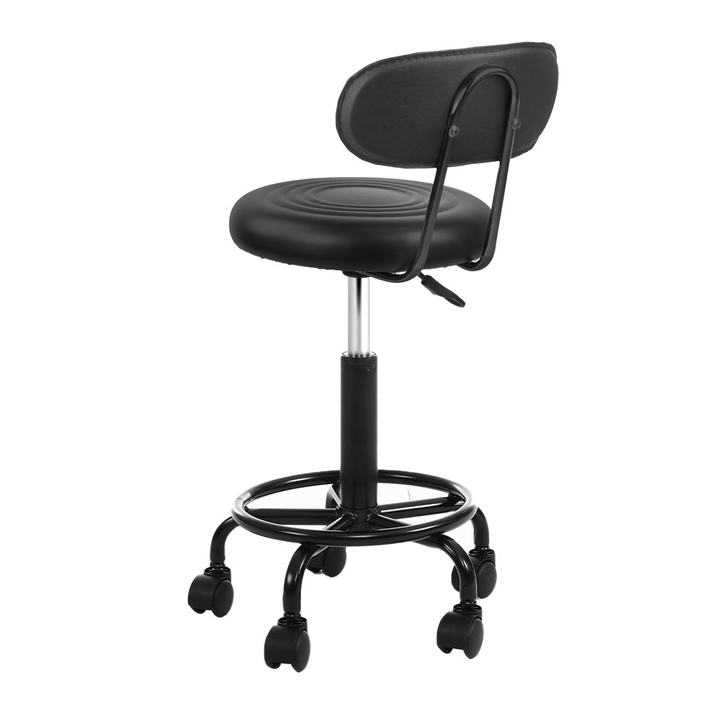 Salon Stool Swivel Chairs with Back Barber Beauty Hydralic Lift